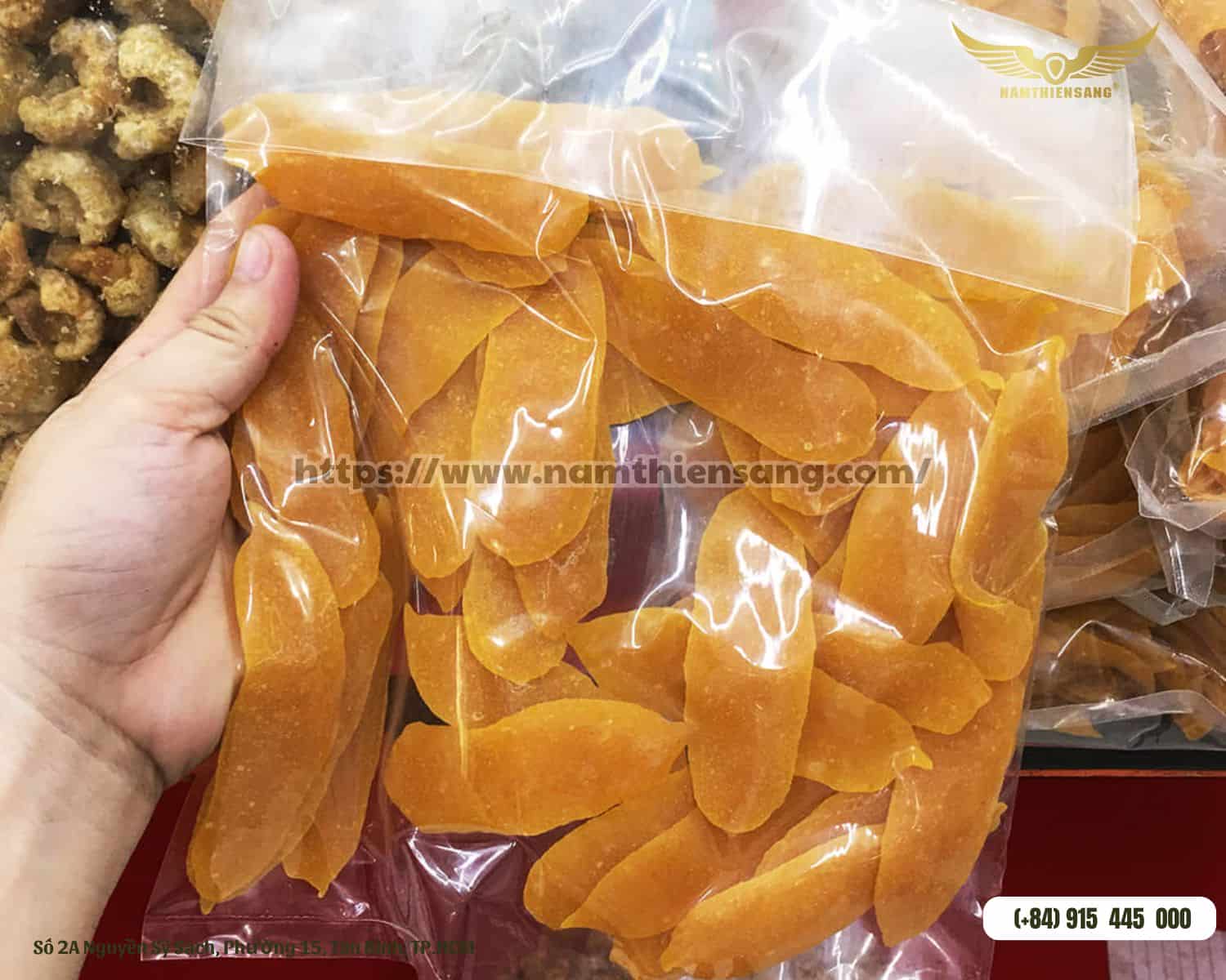 Công dụng của bao bì trái cây sấy